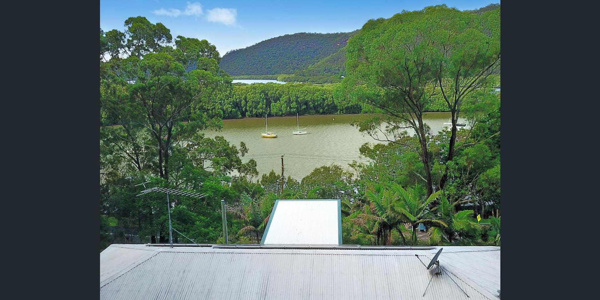 Panoramic Hawkesbury River view